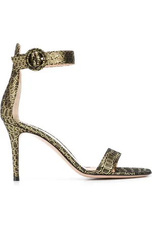 Gianvito Rossi Sandaler med metallisk tryk