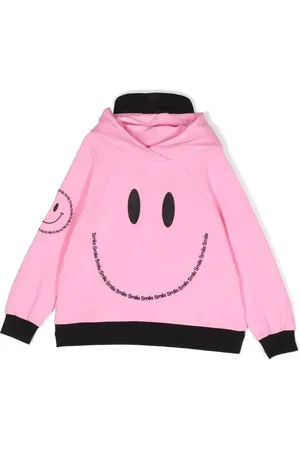 Wauw Capow by Bangbang Hættetrøje med smil-tryk