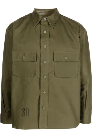 READYMADE Cargo-skjorte med logotryk