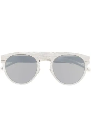 MYKITA Runde solbriller med tonet glas