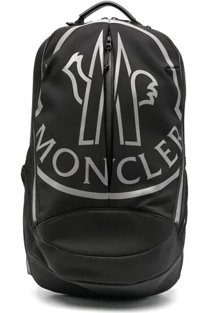 Moncler Rygsæk i læder med logotryk