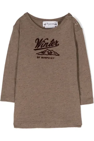 BONPOINT T-shirt med Serighaphie-motiv