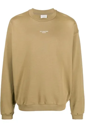 Drôle de Monsieur Sweatshirt med rund hals og logotryk