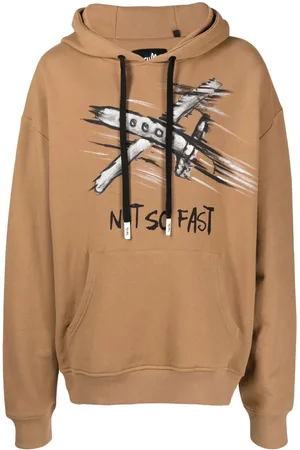 HACULLA Hættetrøje med Not So Fast-tryk