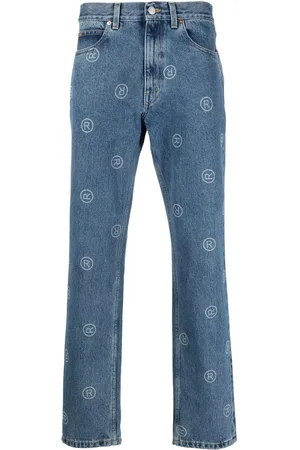 MARTINE ROSE Jeans med lige ben og logo