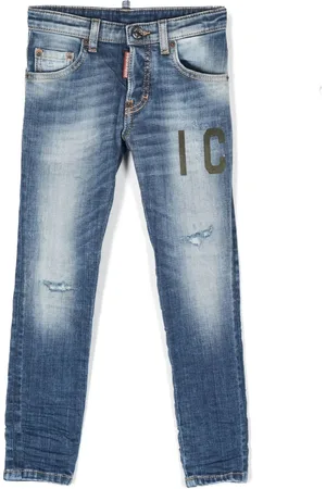 Dsquared2 Jeans med smal pasform og Icon-tryk