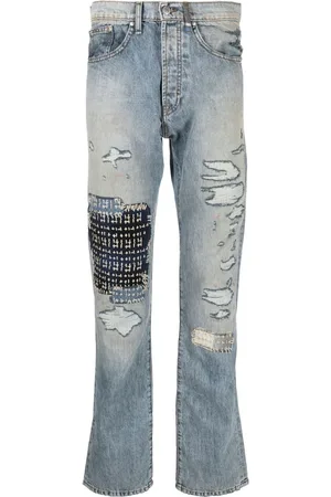 Alchemist Jeans med slitageeffekt