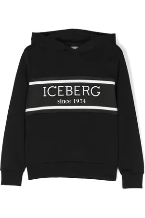 Iceberg Hættetrøje med logobånd