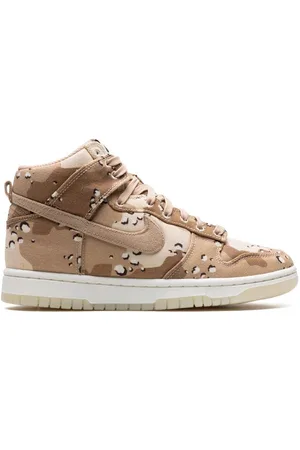 Nike Dunk High sneakers med kamuflagetryk