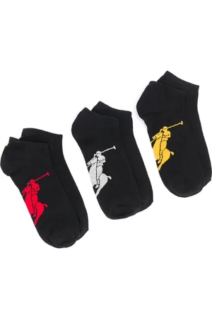 Ralph Lauren Ankelstrømper med ponymotiv