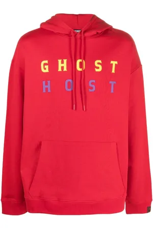 RAF SIMONS Ghost hættetrøje med tryk
