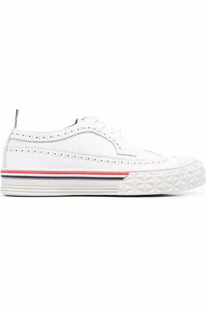 Thom Browne Low-top Collegiate sneakers med lang vingetryk