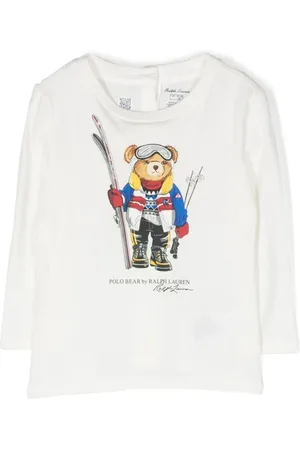 Ralph Lauren Polo Bear T-shirt med lange ærmer