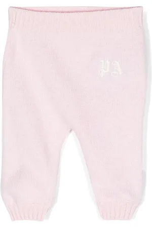 Palm Angels Strikket jakkesæt med broderet logo
