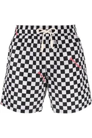 Palm Angels Badeshorts med damier-tryk