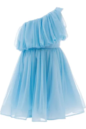 Tulleen Izorah kjole med off-shoulder-snit