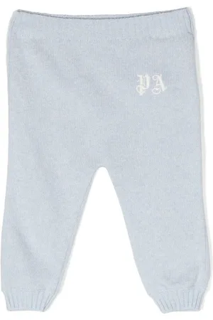 Palm Angels Strikket jakkesæt med broderet logo