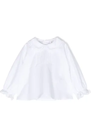 DOUUOD KIDS Peter pan bluse med krave