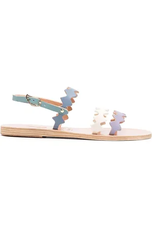 Ancient Greek Sandals Lædersandaler med dobbelt rem