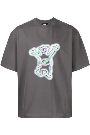 We11 Done T-shirt med grafisk tryk
