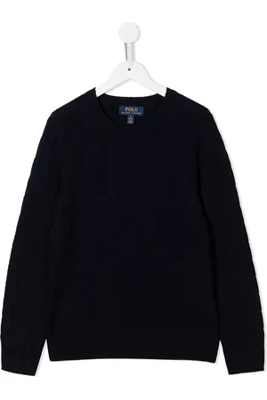 Ralph Lauren Kashmirtrøje med rund hals