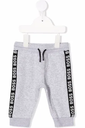 HUGO BOSS Bukser med logostribe