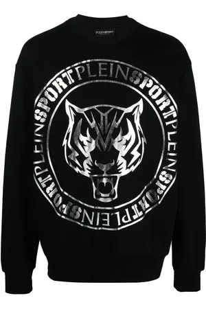 Philipp Plein Sweatshirt med tiger-logotryk