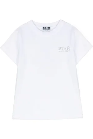 Golden Goose Kortærmet T-shirt med stjernetryk