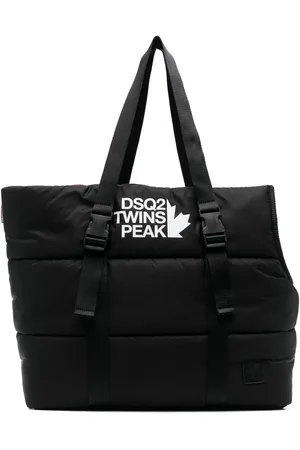 Dsquared2 Polstret tote med logotryk