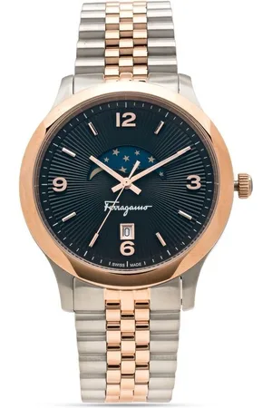 Salvatore Ferragamo Duo Moon Phase 42mm ur