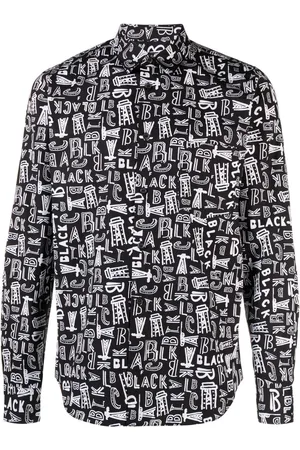 Comme des Garçons Skjorte med lange ærmer og logotryk