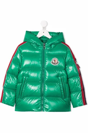 Moncler Dincer dunjakke med logomærke