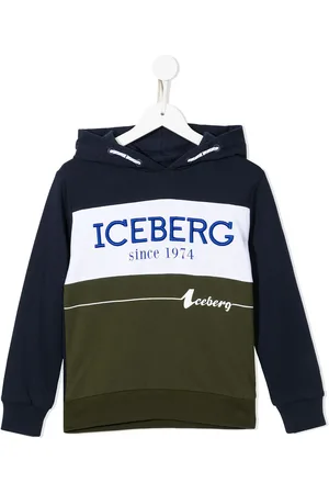Iceberg Hættetrøje med logotryk