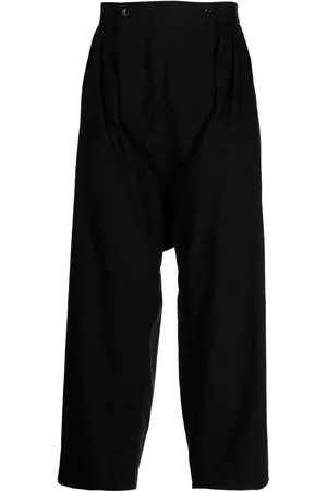Comme des Garçons Bukser med løs pasform og plisseret detalje