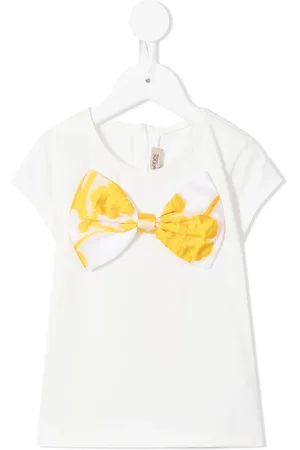 HUCKLEBONES LONDON Kortærmet T-shirt med sløjfedetalje