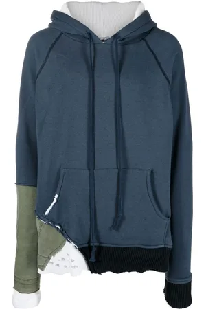 GREG LAUREN Fragment patchwork-hættetrøje
