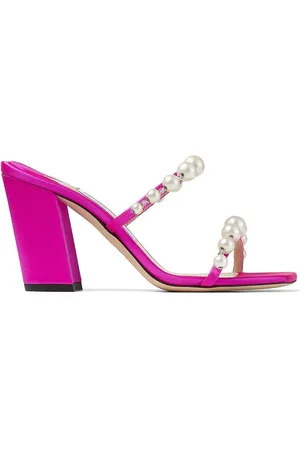 Jimmy Choo Amara satin 85mm sandaler