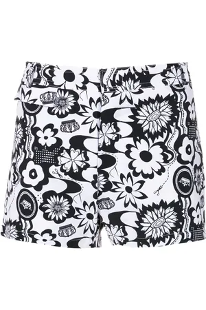 AMIR SLAMA Badeshorts med grafisk tryk