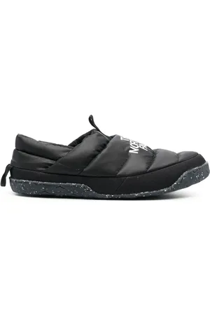 The North Face Nuptse mules med logotryk