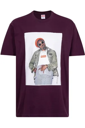 Supreme Andre 3000 T-shirt med grafisk tryk