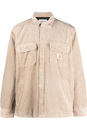 Carhartt Skjorte med logomærke og knapper