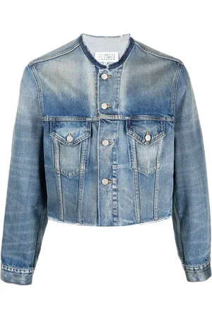 Maison Margiela Cropped denimjakke