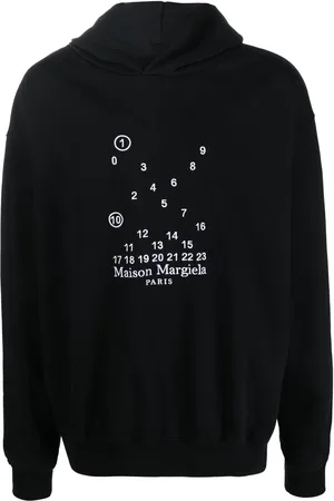 Maison Margiela Hættetrøje med logobroderi
