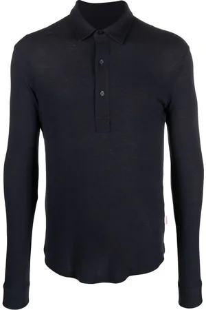 Orlebar Brown Langærmet polo med knapper