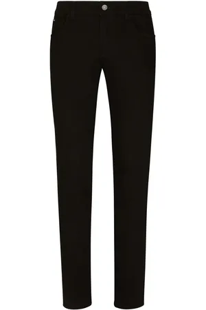 Dolce & Gabbana Logo-appliqué skinny jeans