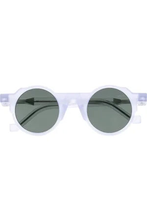 Vava Eyewear Transparente solbriller med rundt stel