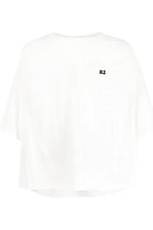 Natasha Zinko T-shirt med logotryk og rund hals