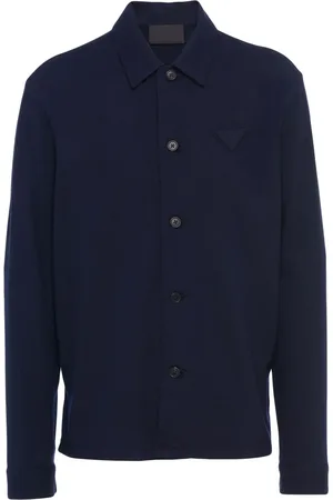 Prada Blandet skjorte med trekantet logo