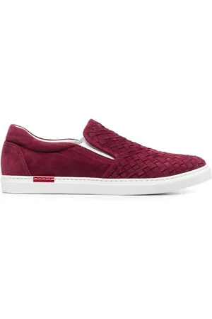Scarosso Vævede Gabriella sneakers i ruskind