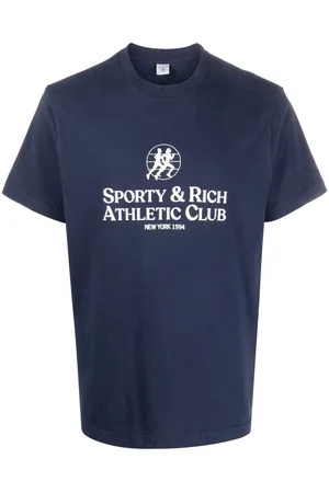 Sporty & Rich T-shirt med Athletic Club-tryk